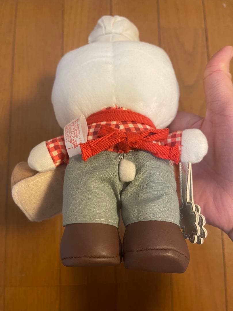 レア☆美品 キティ シェフ パン キティの散歩道 マスコット ぬいぐるみ