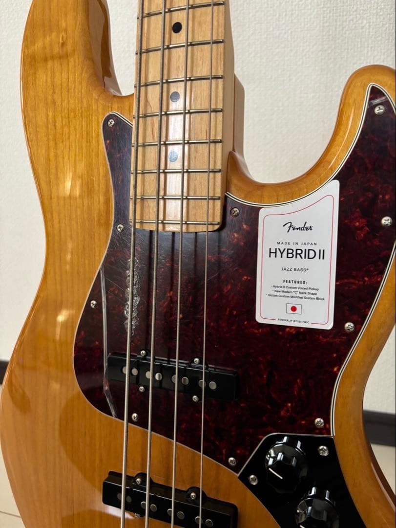 ベース Fender Jazz Bass Hybrid II Made in Japan