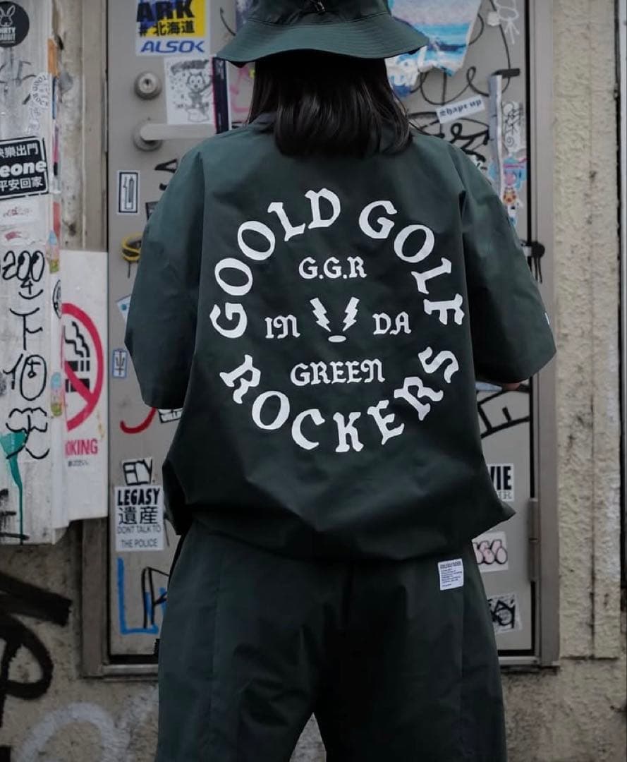 【3点セット】goold golf rockers セットアップ ＋ハット