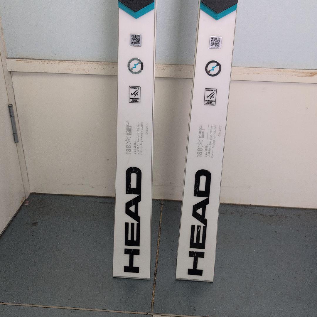 スキー HEAD WORLD CUP REBELS e-GS 188cm R30