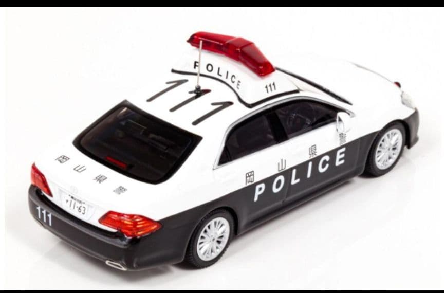 1/43 RAI'S クラウン 2011 岡山県警察生活安全部機動警ら隊車両