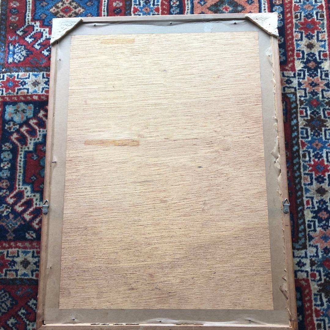 牛久建治　版画　「花」エッチング