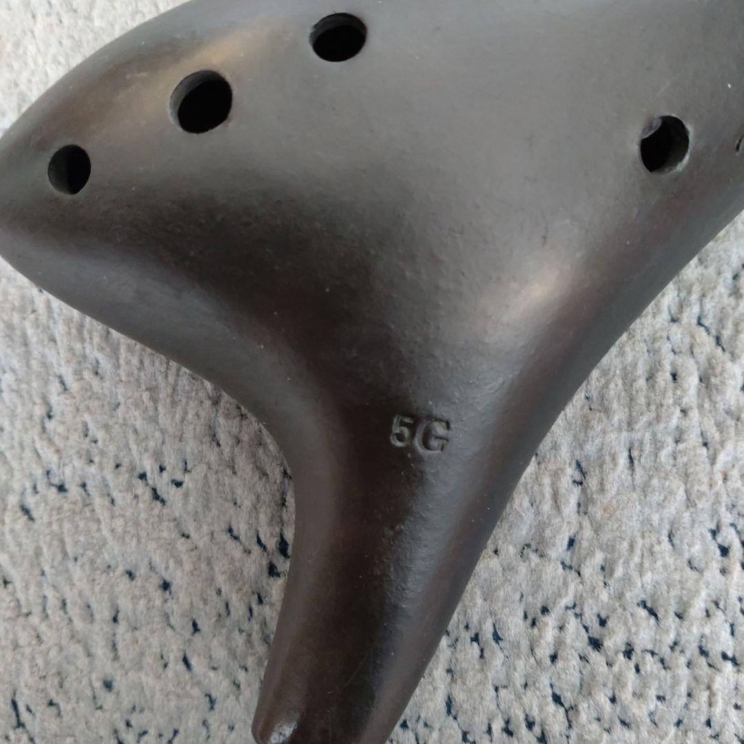 ティアーモ　オカリナ　黒陶モデル 5G　11穴※24時間以内発送可能