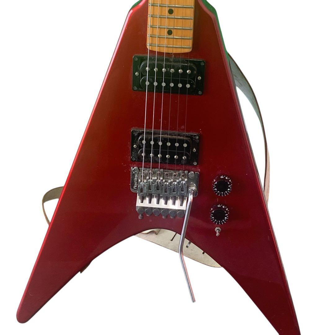 M13811-2 KRAMER JK 6000 エレキギター V レッド