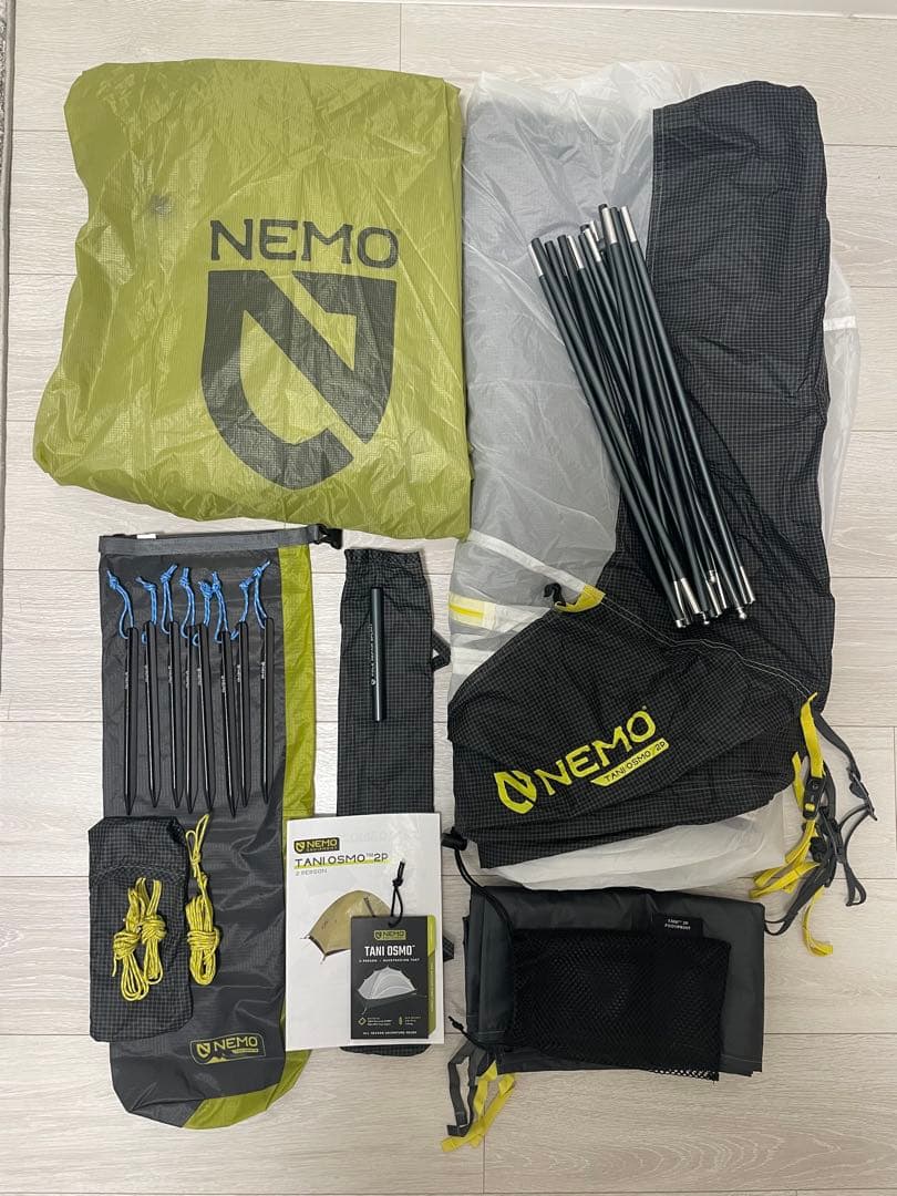 【美品】NEMO タニ オズモ 2P NM-TNOS-2P 専用フットプリント
