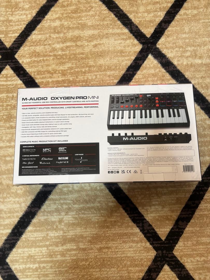 M-AUDIO Oxygen Pro Mini MIDIキーボード