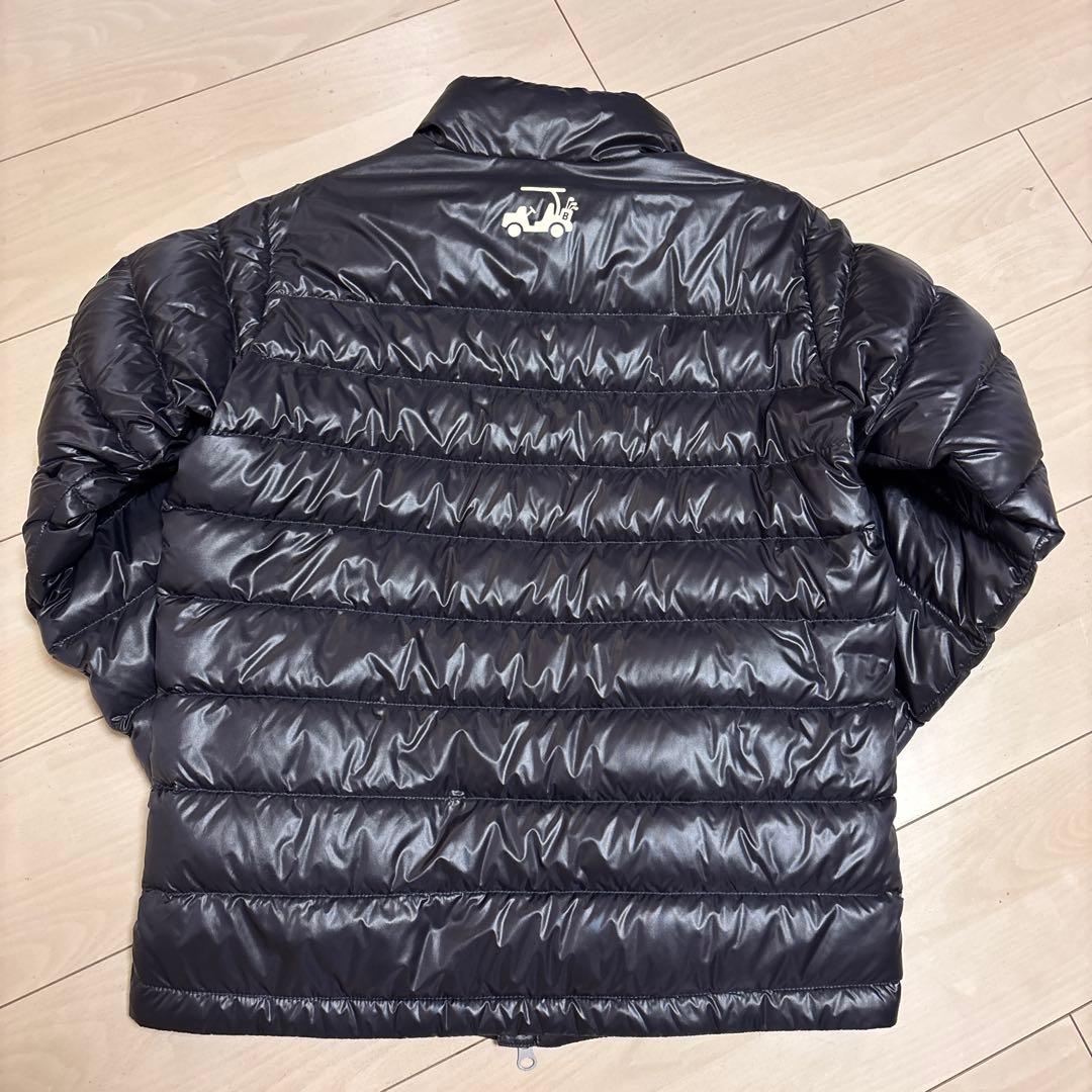 BEAMS GOLF ネイビー　ダウンジャケット