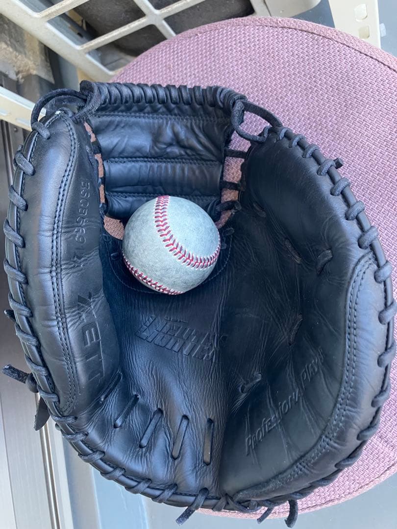 ZETT軟式キャッチャーミット ライテックス 右投げ BSCB56912A 黒