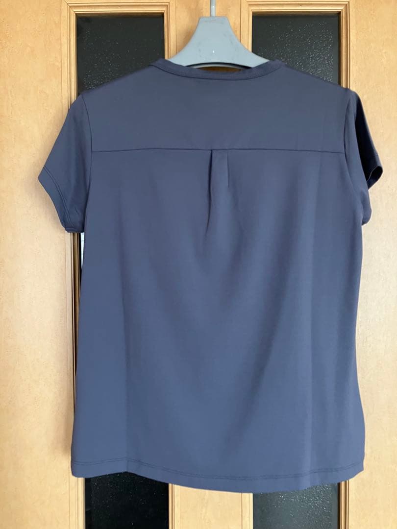 新品未使用　Admiral チャコール　ピンタックフレアスリーブTシャツ M