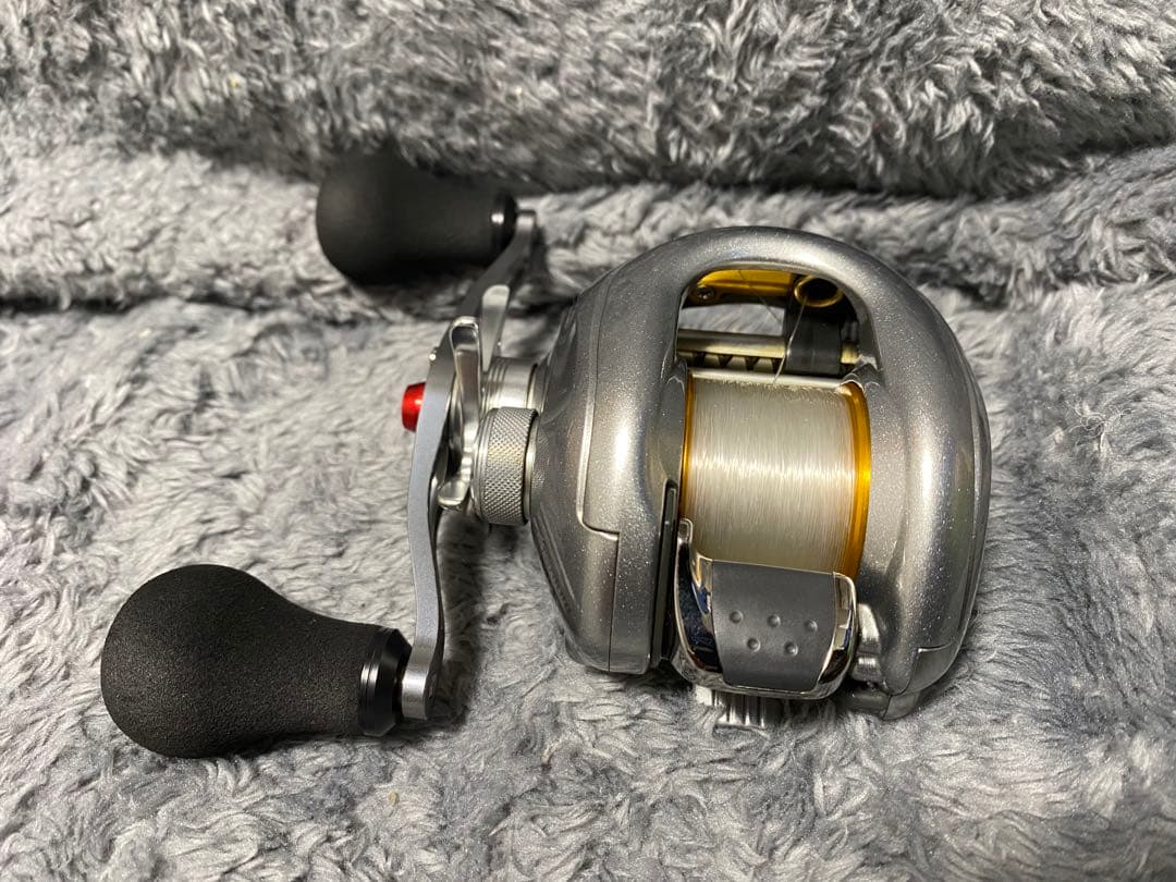 シマノ メタニウムmg アベイル製オフセットハンドル