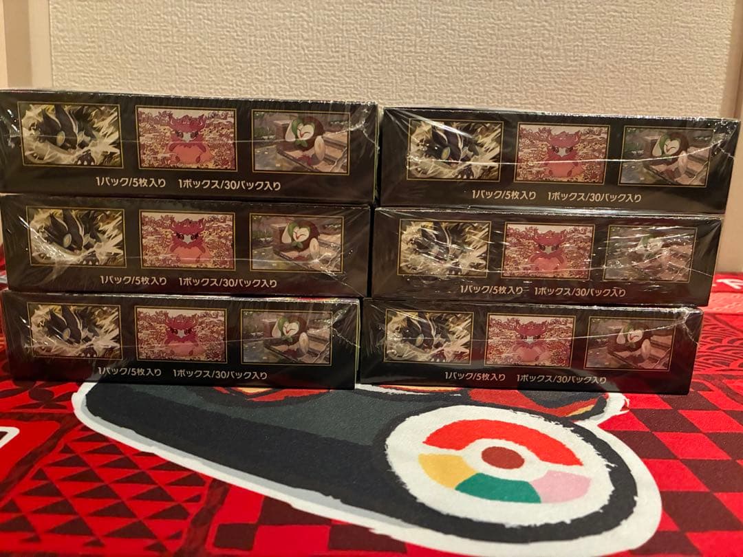 ポケカ シュリンク付き ムニキスゼロ 6BOXまとめ売り