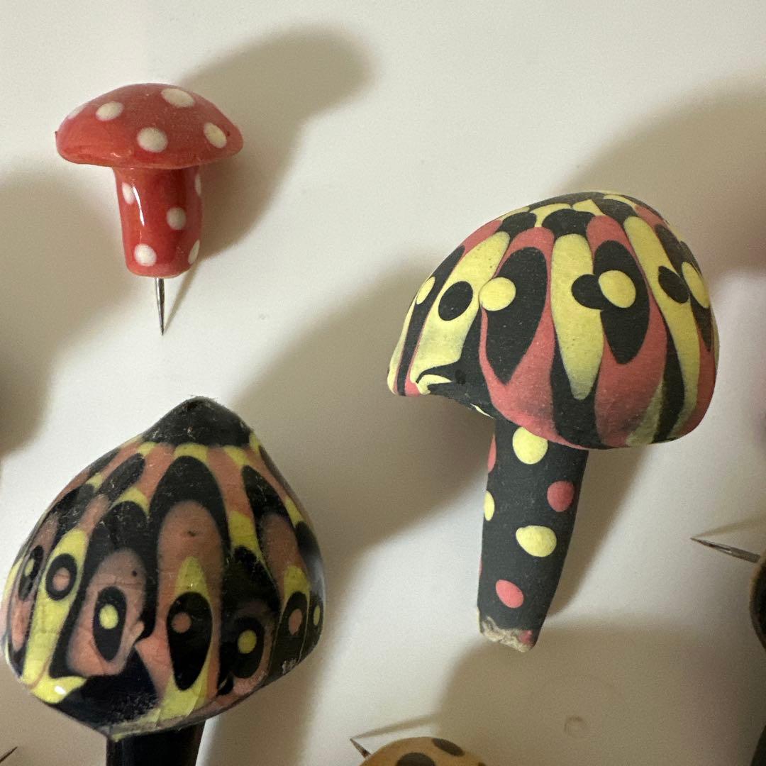 萩焼　金子司　カネコツカサ　きのこ　11点セット