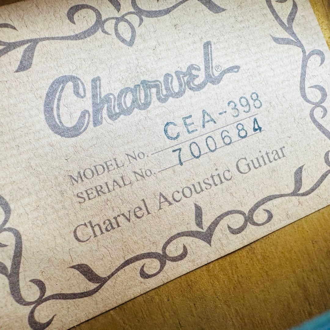 Charvel エレアコ　アコースティックギター　希少レアミニギター