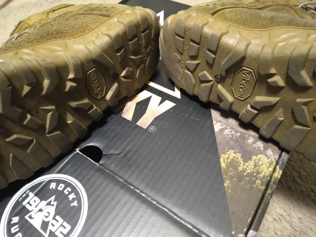 Rocky ミリタリーブーツ RKC053 コヨーテブラウン 9 W