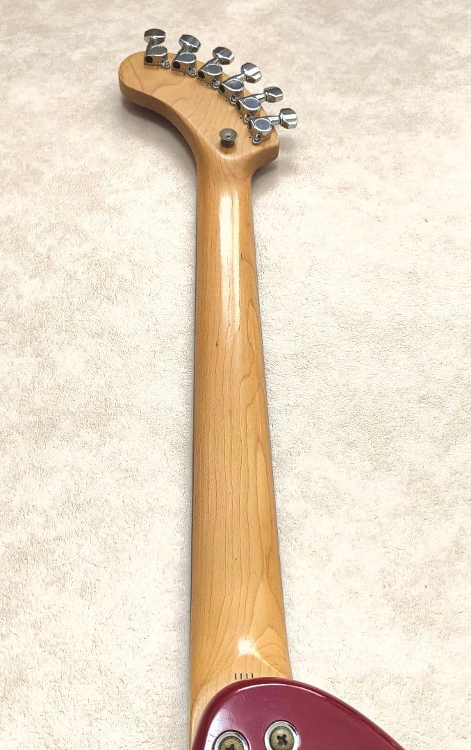 最終値下!【美品】ZO-3 レッド アンプ内蔵ミニギター ヘッドフォン端子付