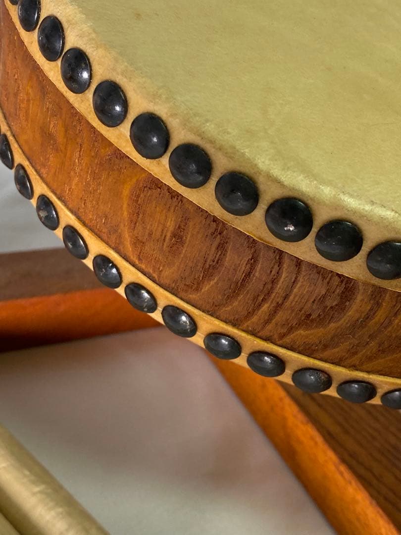 ２１５５❣️ 民謡平太鼓　ミニ　台付　2セット