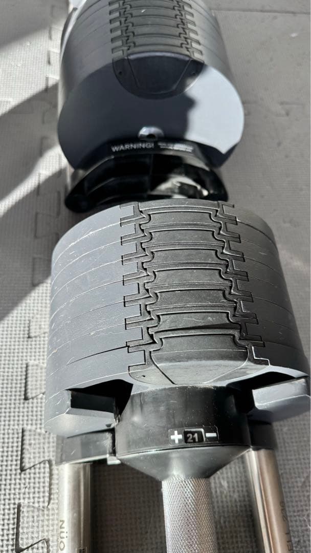 片方訳あり　フレックスベル ダンベル 可変式36kg（1/2）