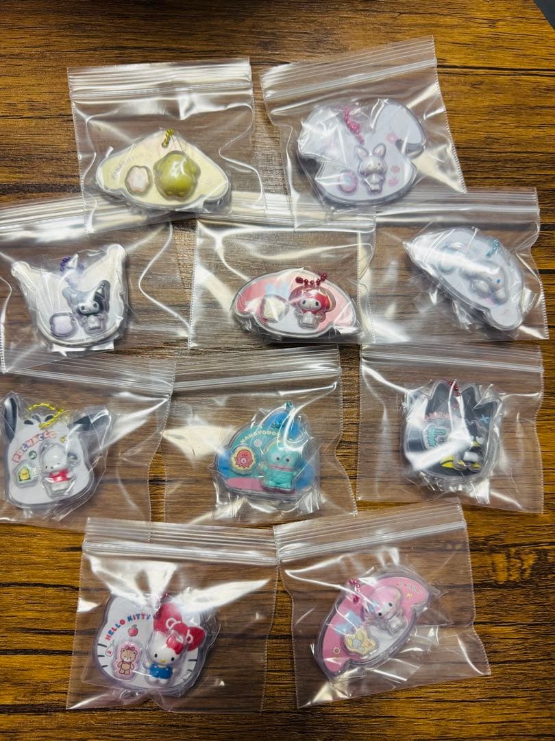 (コンプリート)BANDAI Sanrio パッケージチャーム&チョコボール