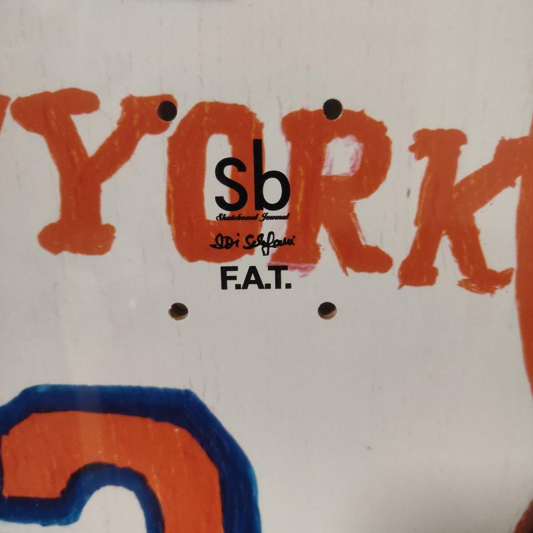 新品未使用FATボードデッキ今期モデル 鑑賞用、オブジェ 定価17600円