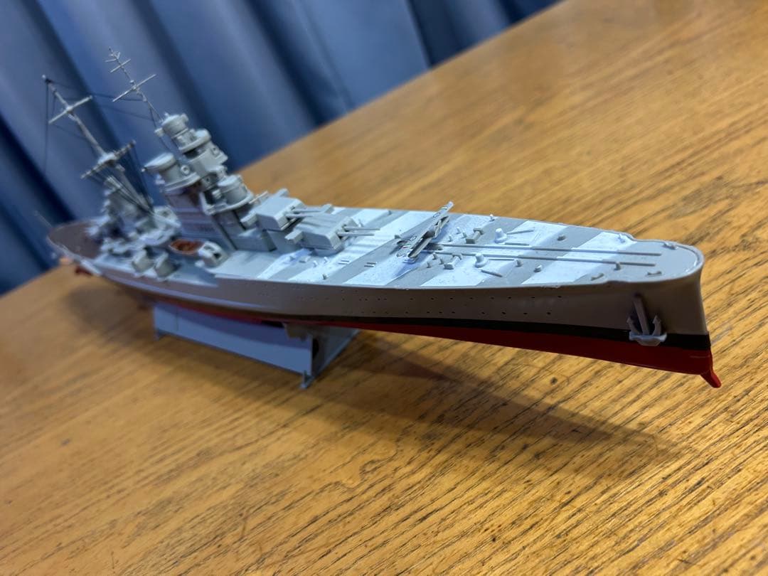 イタリア高速巡洋艦ポーラ1/350サイズ精密製作、完成品送料込み販売