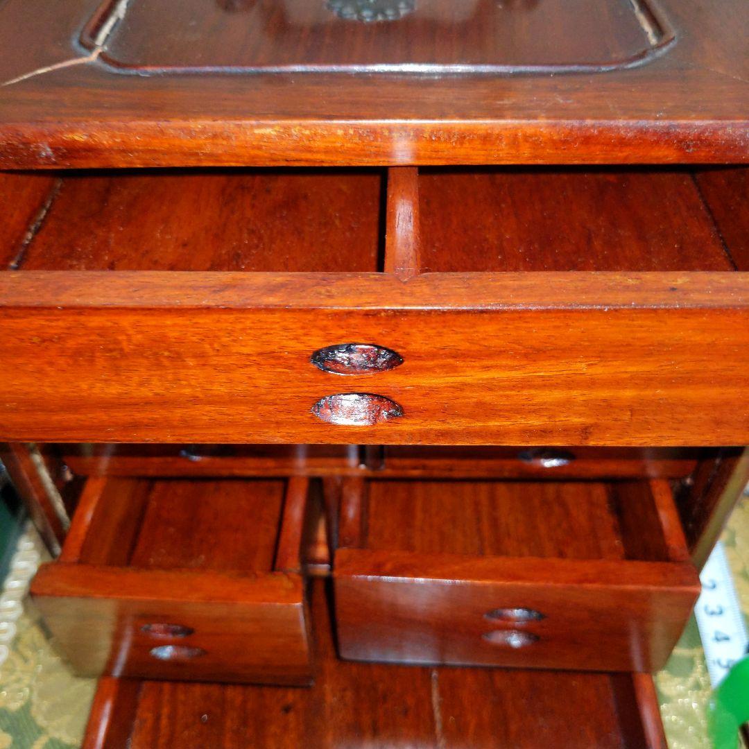 【最終価格】 書道篆刻　唐木　印箪笥