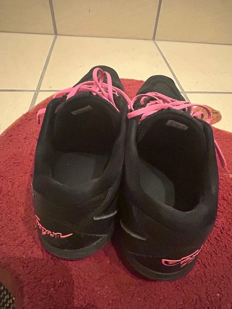 27.5cm asics ローテJapan 黒/ピンク