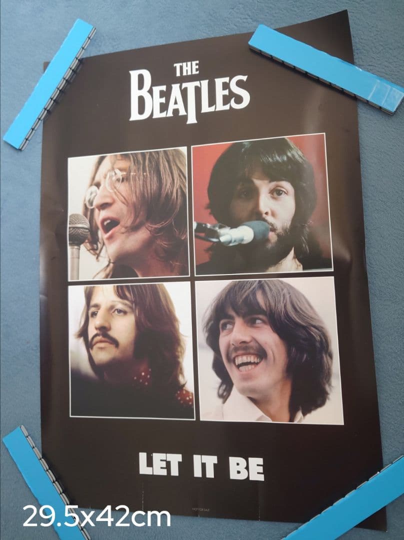ビートルズ ポスター5枚まとめ