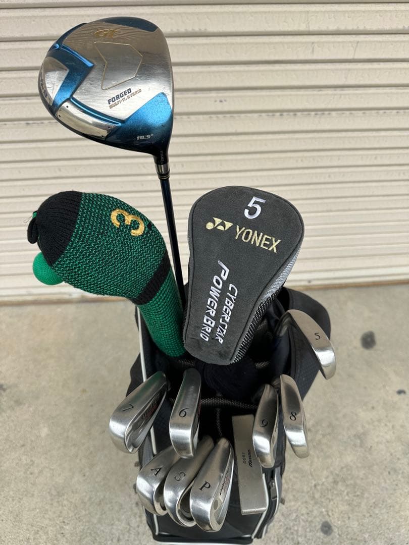 LEGSUSキャディバッグ ゴルフクラブセット