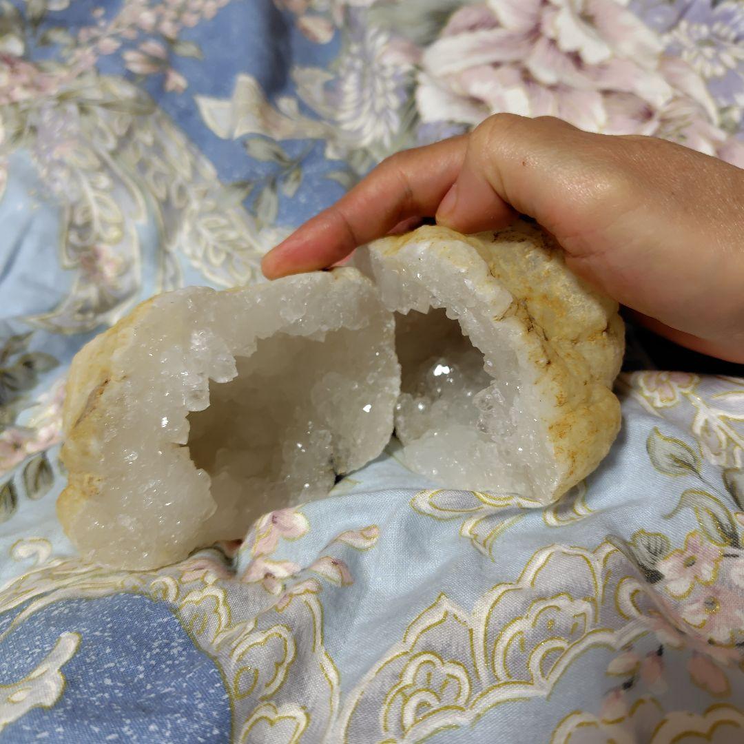 水晶ジオード1対❤合計820g❤