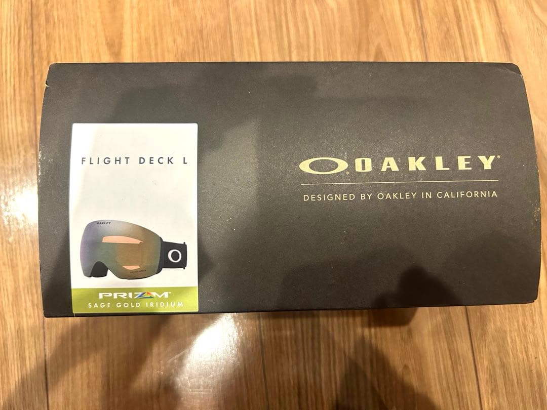 OAKLEY FLIGHT DECK L プリズム SAGE GOLD