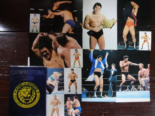 新日本プロレス １９８０年代もの　　プロレスカード