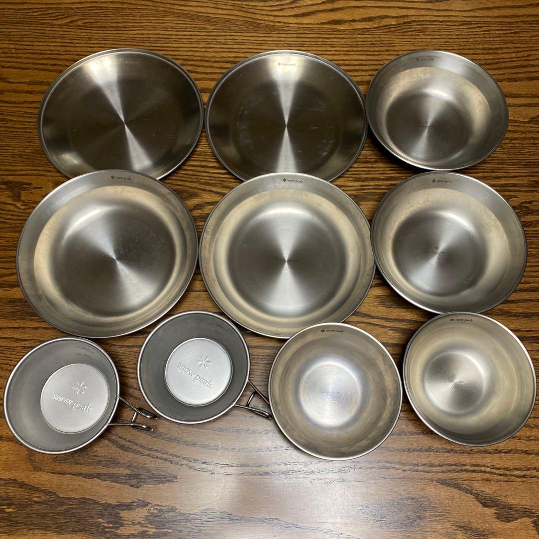 スノーピーク　テーブルウェアセット