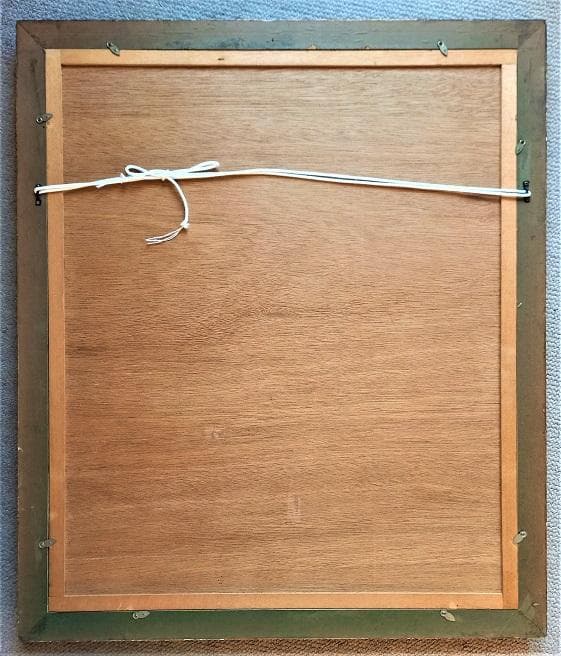 作家名由谷 敏明 （ゆたに としあき） 1922～「婦人像」パステル画