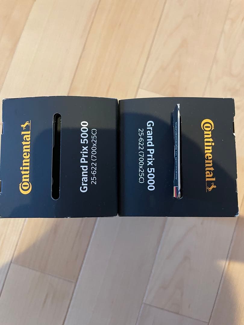 【未使用】コンチネンタル GP5000 700x25C クリンチャー 2本セット