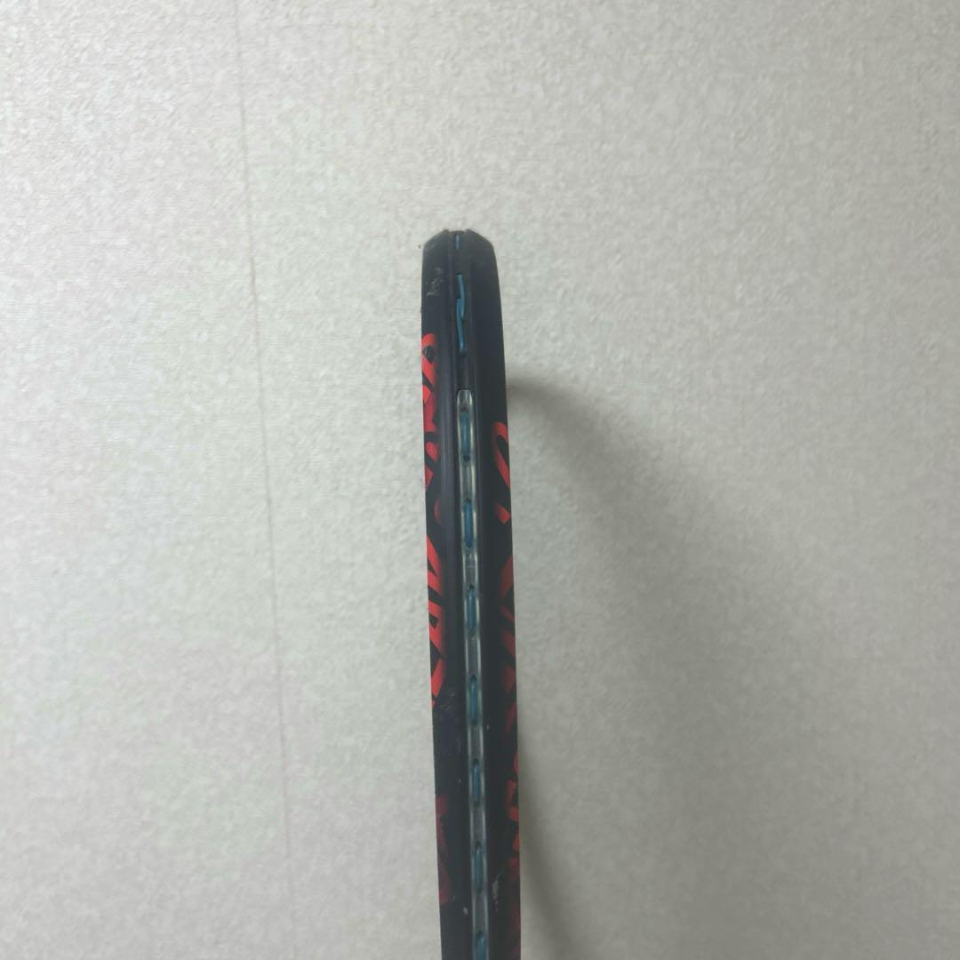 ソフトテニスラケット ジオブレイク80V ブラック/レッド