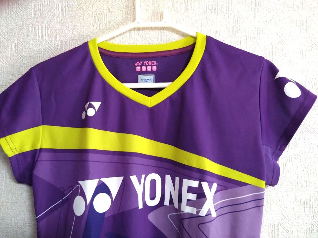 YONEXヨネックス　非売品希少パープル系レディースゲームウェアO