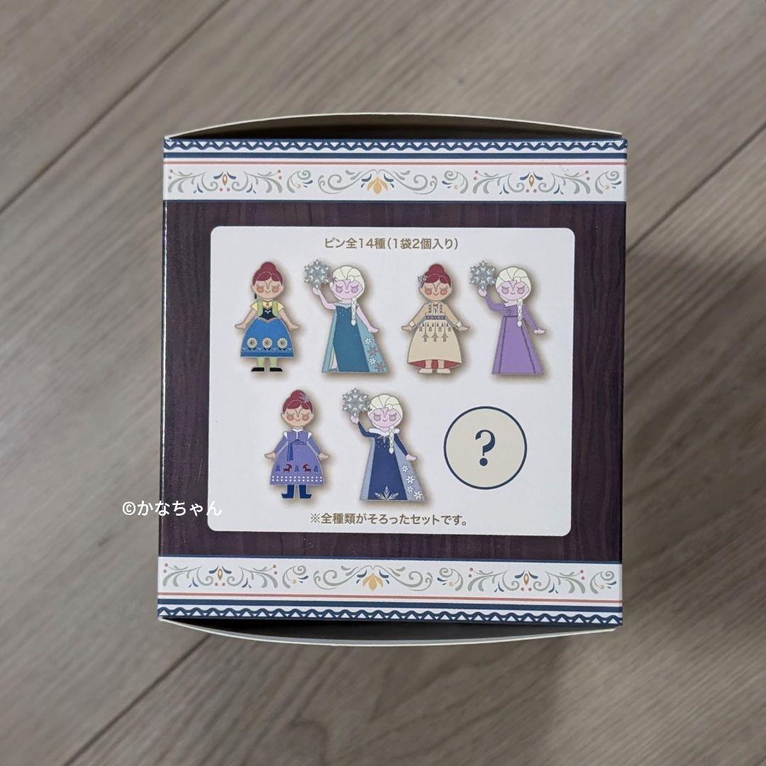 ディズニーリゾート　アナと雪の女王　ピンバッジ　コンプリートBOX