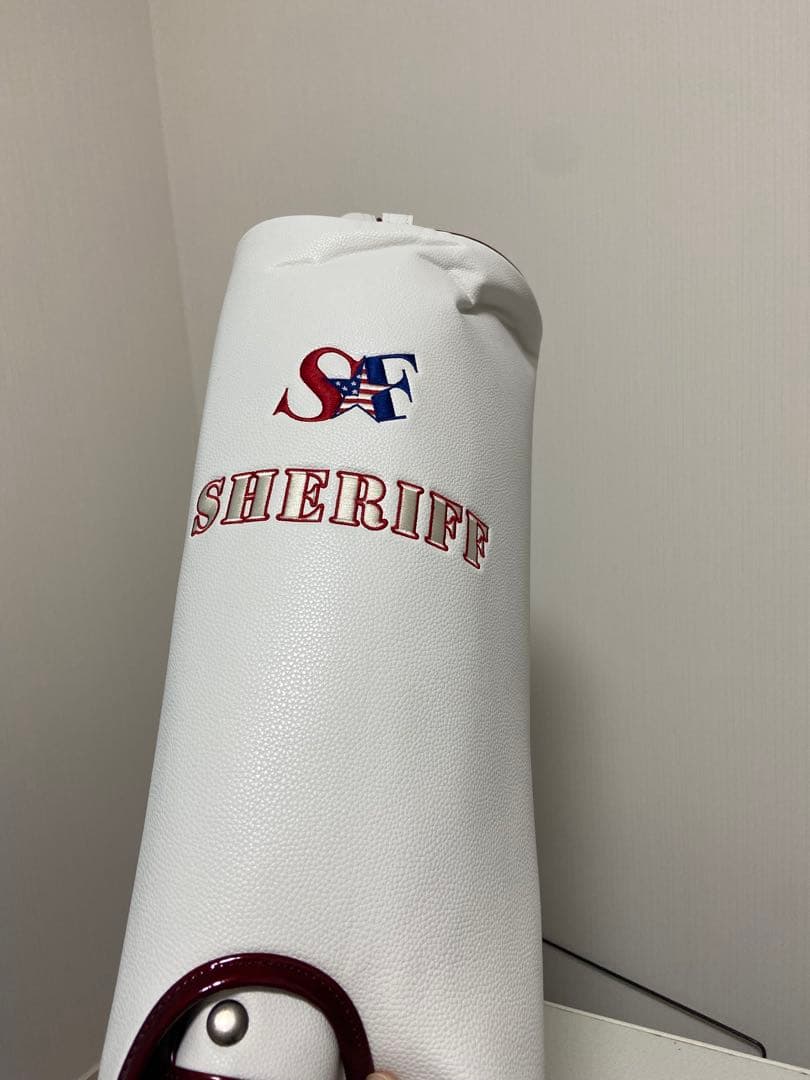 美品⭐︎SHERIFF プレミアムゴルフキャディバッグ