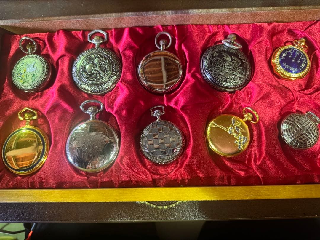 s1198 アシェット 甦る 古の時計 56点 郷愁の懐中時計コレクション