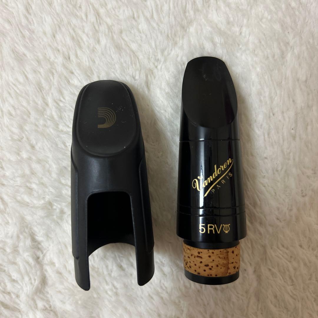 Vandoren 5RV クラリネットマウスピース Hリガチャー付き