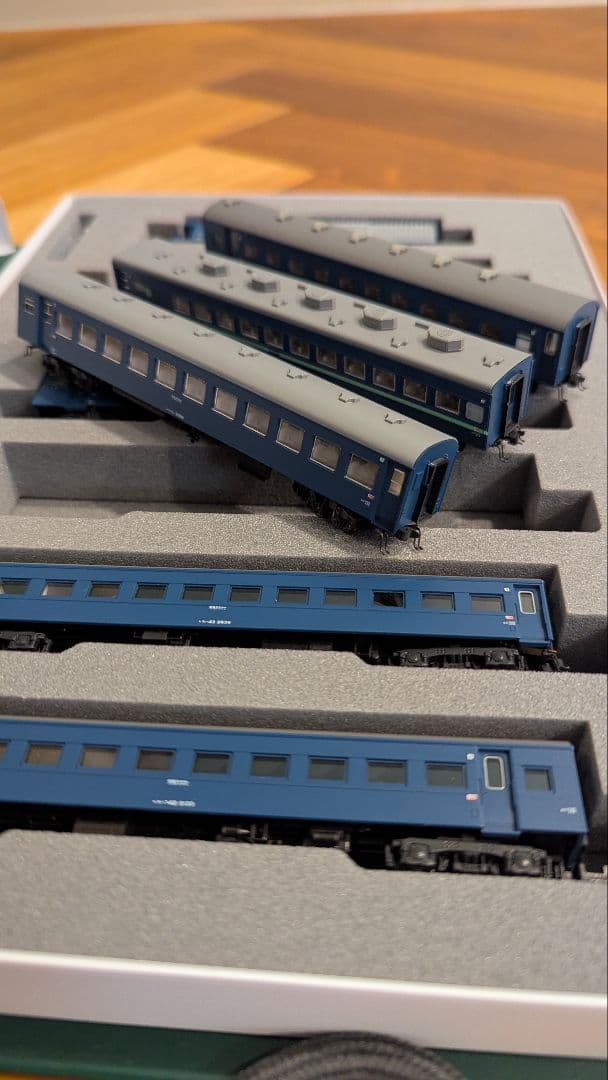 KATO 10-1235,1236 43系夜行急行「八甲田」7両基本と6両増結