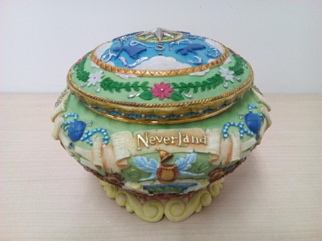 ディズニー オルゴール ネバーランド ティンカーベル ユーキャンフライ希少
