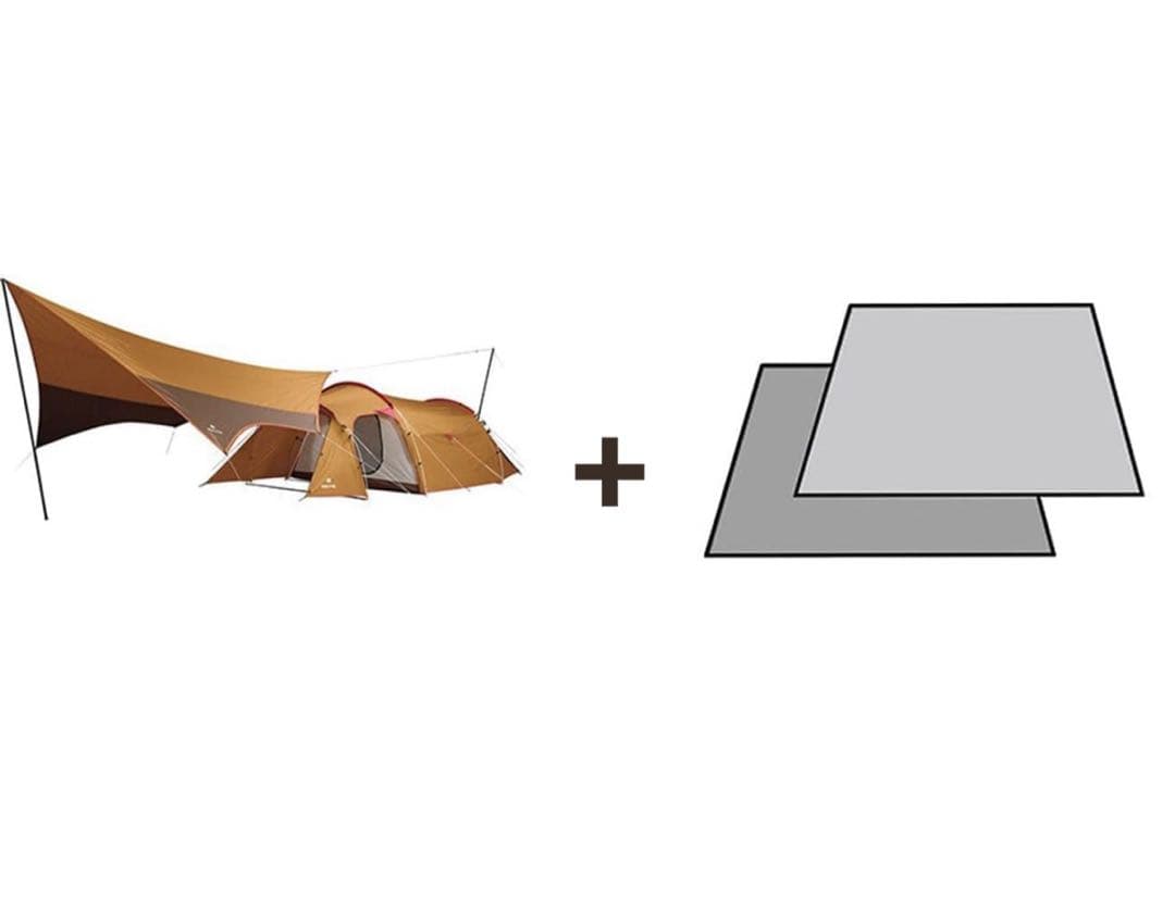 スノーピーク　エントリーパックTT+マット・シートセット