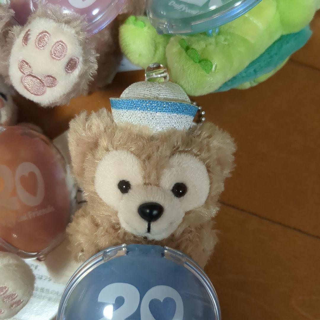 ダッフィー　カラフルハピネス　ぬいちゃ　ぬいぐるみチャーム　コンプリート