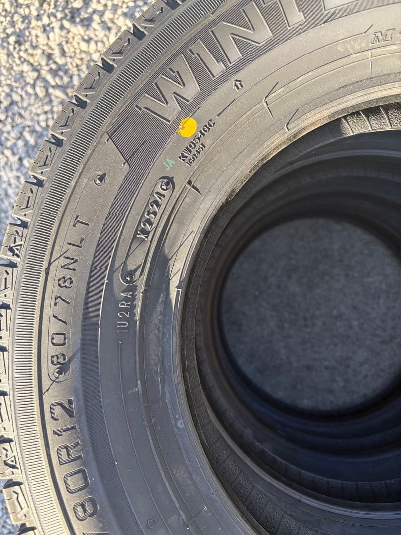 DUNLOP WINTER MAXX 145/80 R 12 4本セット