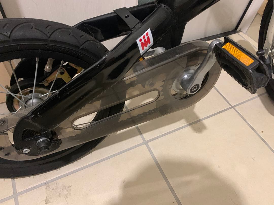 良品 廃盤品 限定カラー ブラック へんしんバイク 14インチ