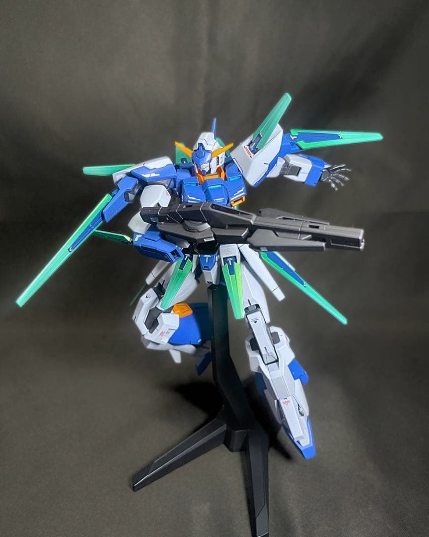キ*キ様 ガンプラ 完成品 HG ガンダム AGE-FX 全塗装