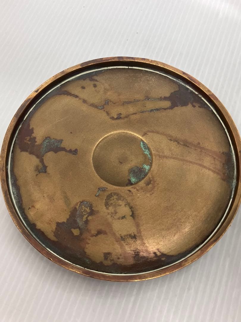 【時代物】銅製 薬缶 水注 湯沸 煎茶道具 毛彫 花文 唐草 骨董品