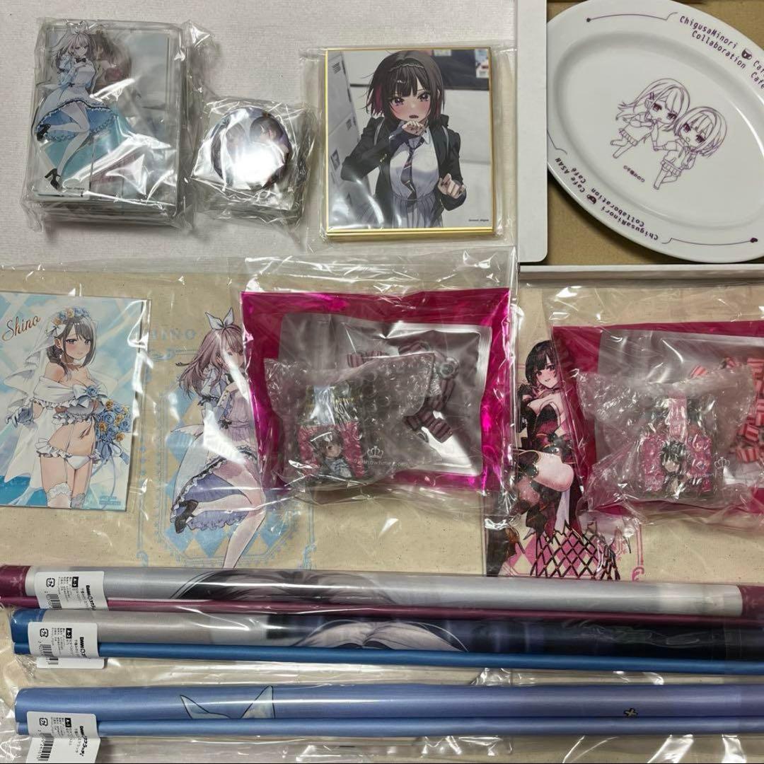 アサギ　直筆サイン入り　A3アクリルアート&グッズセット