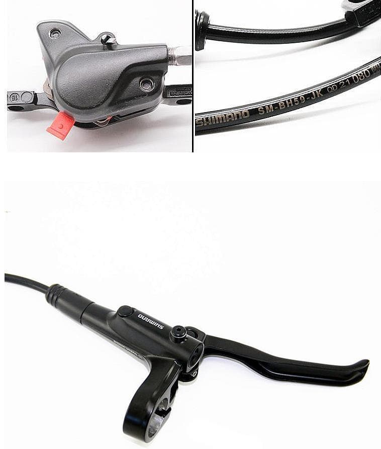 MT200油圧ブレーキ+SRAM180mmローター２枚